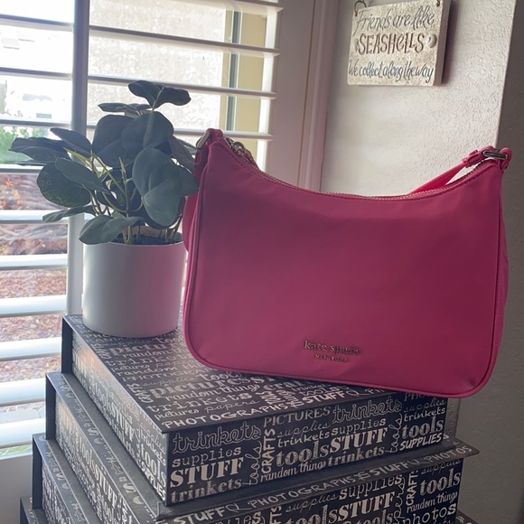 kate spade Handbags - Kate Spade nylon shoulder bag in the color watermelon